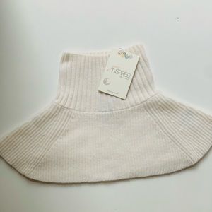 WARM ORGANIC MERINO wool collar scarf baby girl toddlers Neck warmer size1-3y